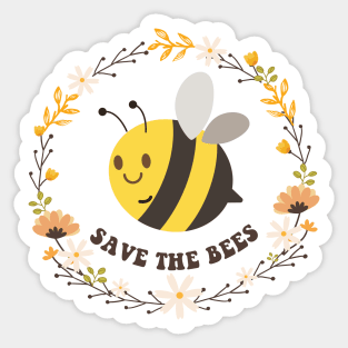 Save the bees Sticker